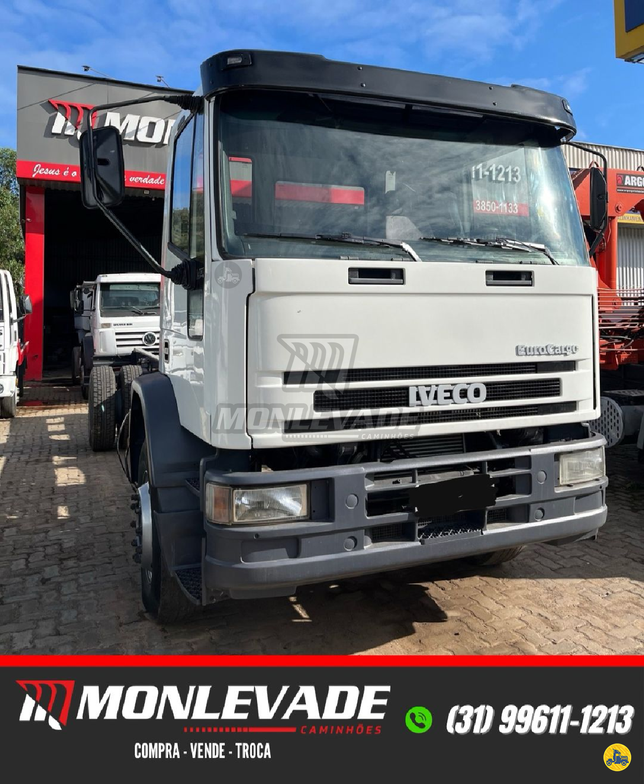 CAMINHAO IVECO TECTOR 170E22 Chassis Toco 4x2 Monlevade Caminhões JOAO MONLEVADE MINAS GERAIS MG
